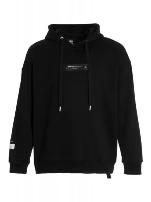 Clearance MWM Antica Negro Capucha Sudadera Unisex