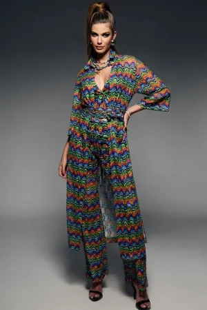 Outlet U Do It Arcoiris Kimono Chaqueta UDoIt