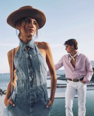 Outlet Lois Brenda Carine Vestido Denim