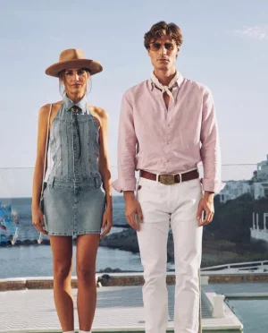 Outlet Lois Brenda Carine Vestido Denim