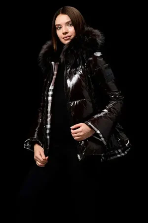 Sale Flo & Clo Chopin Marrón Abrigo Plumas (reversible)