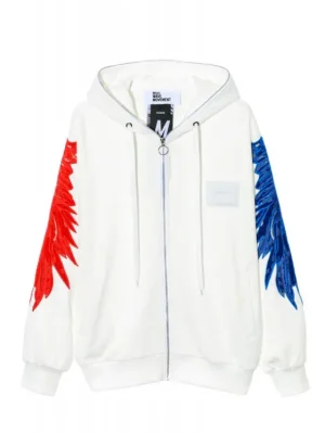 Discount MWM Domme Blanco Chaqueta Unisex