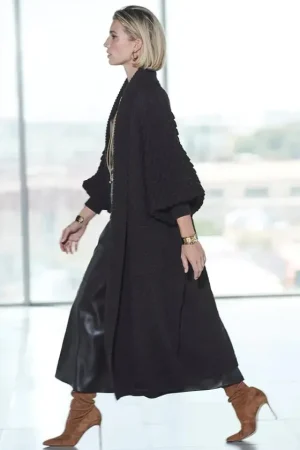 Online The Extreme Collection Genevieve Cacao Cárdigan