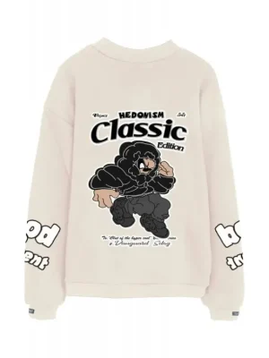 Best MWM Hedonism Beige Sudadera Unisex