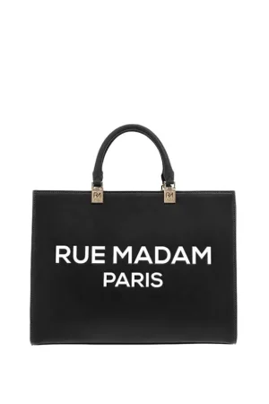 Fashion Rue Madam Iconique Tote Negro Bolso