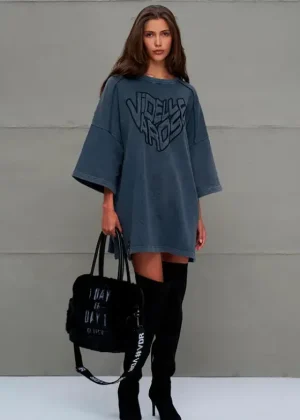 New VDR - VIADELLEROSE Lagos Vestido Sudadera VDR