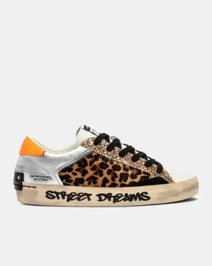 Hot Crime London Leopard Glitz Sneakers