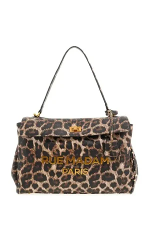 Hot Rue Madam Les Jours XL Tote Leopardo Bolso