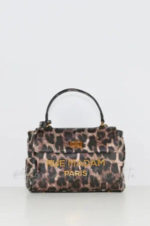 Outlet Rue Madam Les Jours XS Mini Tote Leopardo Bolso