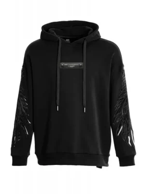 Best MWM Lungara Negro Capucha Sudadera Unisex