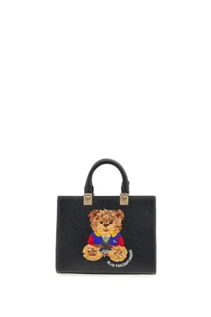 Outlet Rue Madam Marvin Mini Tote Negro Bolso