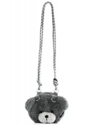 Fashion MWM Mike Teddy 22cm Bolso Mochila (disponible 3 Colores, Marrón, Gris Y Azul)