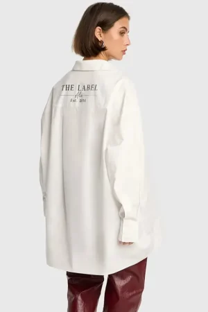 Clearance Alix The Label Poplin Camisa