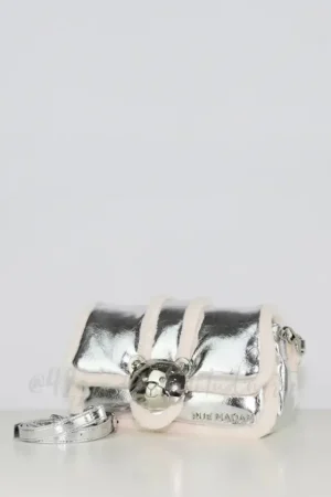 Outlet Rue Madam Shine It Plateado Bolso