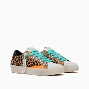 Online Crime London SK8 Animal Wild Sneakers