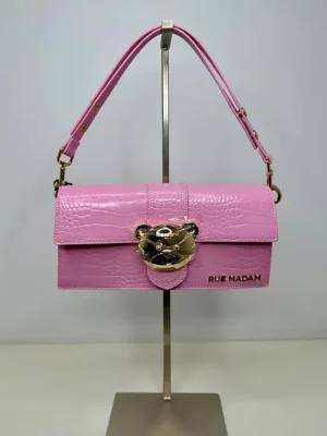Online Rue Madam Teddy It Long Rosa Bolso