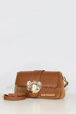 Sale Rue Madam Teddy Itbag Winter Marrón Bolso