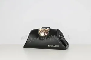 Best Rue Madam The Pouch Clutch Negro Bolso