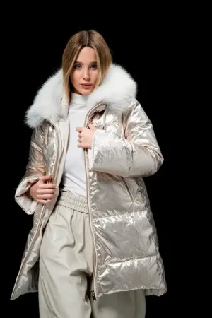 New Flo & Clo Vivaldi Abrigo Plumas (reversible)